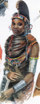 Centro Africa arte vestirsi in modo unico e originale
