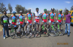 Foto della squadra campione d'Africa a Costa d'Avorio