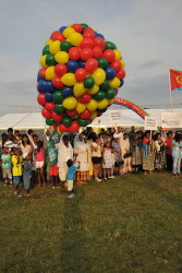 Foto della cerimonia di apertuta del festival eritreo in Svezia