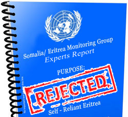 Rigetto eritreo alle fabricazione della menzogna ONU