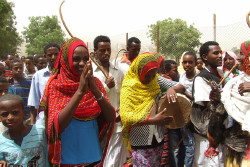 Foto: festival eritreo di Asmara, mentre ballano