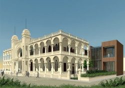Foto palazzo storico di Massawa Eritrea