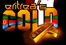 Foto simbolo di estrazione d'oro eritreo