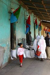 Foto del mercato di grano di Asmara