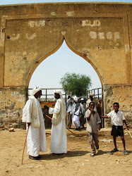 Foto di un portale ad architettura islamica Eritrea