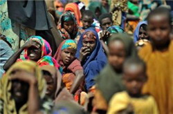 Foto di profughe somale in Kenia
