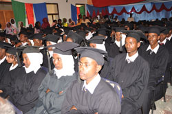 Immagine dei laureandi in agricoltura in Eritrea
