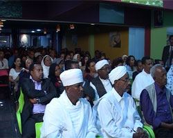 Foto di una conferenza sociale di Asmara