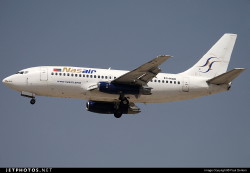 Foto di un aereo eritreo della Nasair di medio raggio