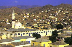 Foto paesaggio di Keren Eritrea